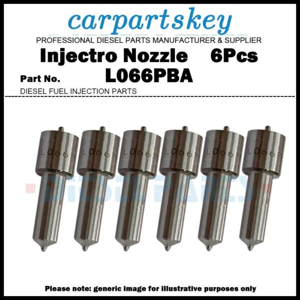 6x Fuel Injector Nozzle L066PBA for Mercedes Benz OM364A OM364LA OM366A OM366LA