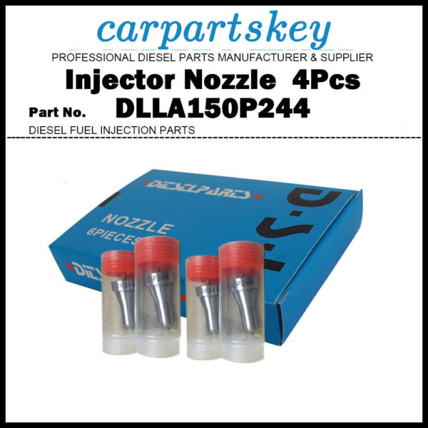4x Injector Nozzle DLLA150P244 for Yanmar 3TNE88 4TNE88 Kumatsu PC45-1 PC50UU-2