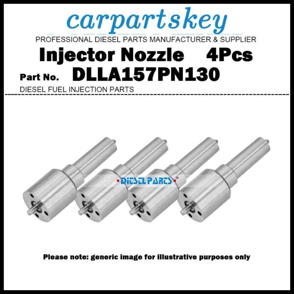 4 Fuel Injector Nozzle DLLA157PN130 for Nissan D21 Pickup Ultra Power Eagle BD25