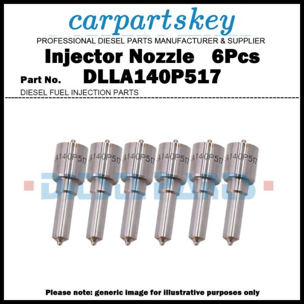 6x Fuel Injector Nozzle DLLA140P517 0433171371 for Cummins 6CT 6CTA 8.3L 3928384