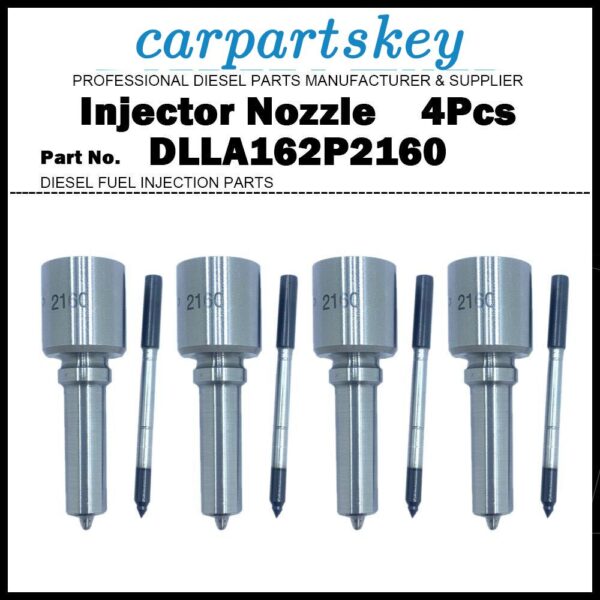 4Pcs Fuel Injector Nozzle DLLA162P2160 for VW Audi 2.0TDI 0445110646 0445110369
