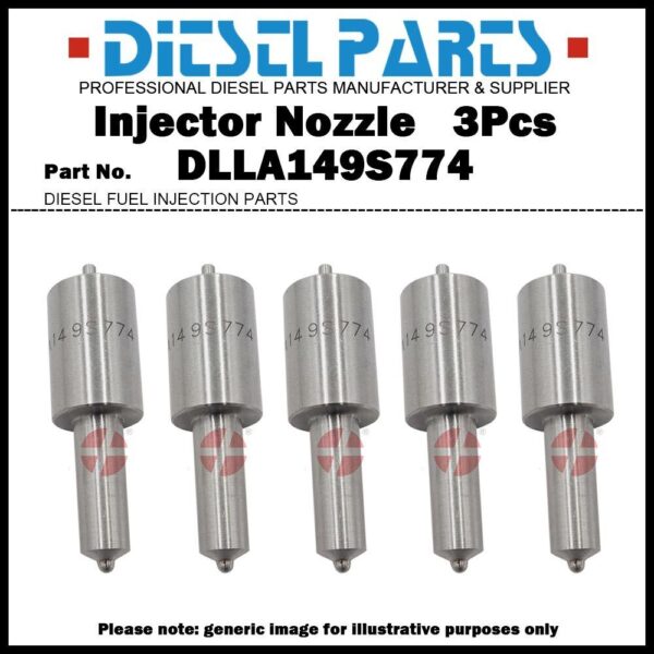 5 Fuel Injector Nozzle DLLA149S774 for Deutz F5L912/913 8122175 4232373 F1243293