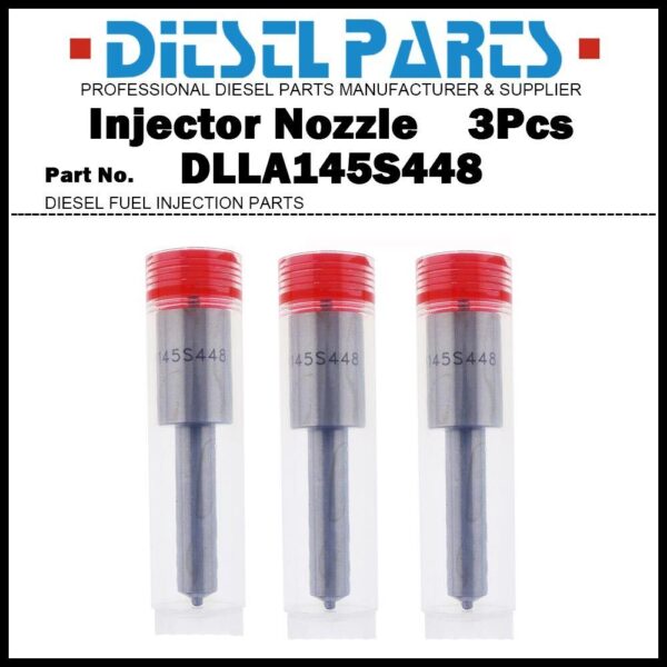 3x Fuel Injector Nozzle DLLA145S448 DOP145S431-3902 for Fiat UTB Allis Chalmers