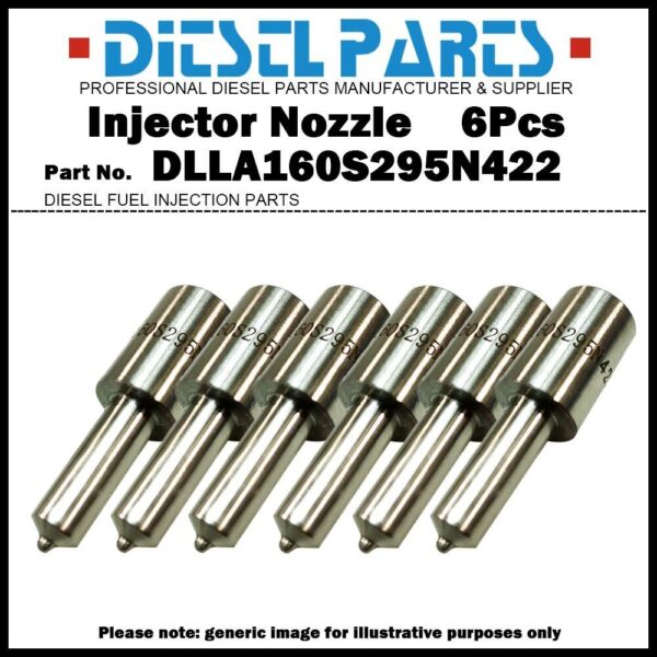6x Injector Nozzle 105015-4220 DLLA160S295N422 for MITSUBISHI Fuso FK 6D14 6D15