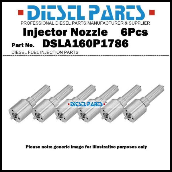 6Pcs Injector Nozzle A0070170121 DSLA160P1786 for Mercedes Benz OM924LA OM926LA