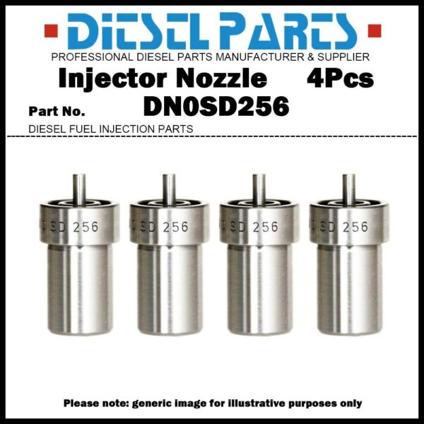 4Pcs Fuel Injector Nozzle DN0SD256 0434250135 93510455 for Peugeot 306 1.9D DJZ