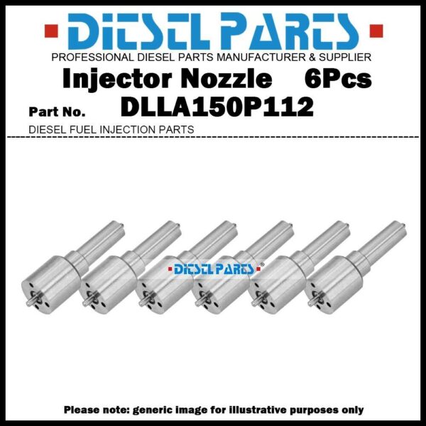 6x Diesel Fuel Injector Nozzle Tip DLLA150P112 9430084708 for Ford F6000 6.6L