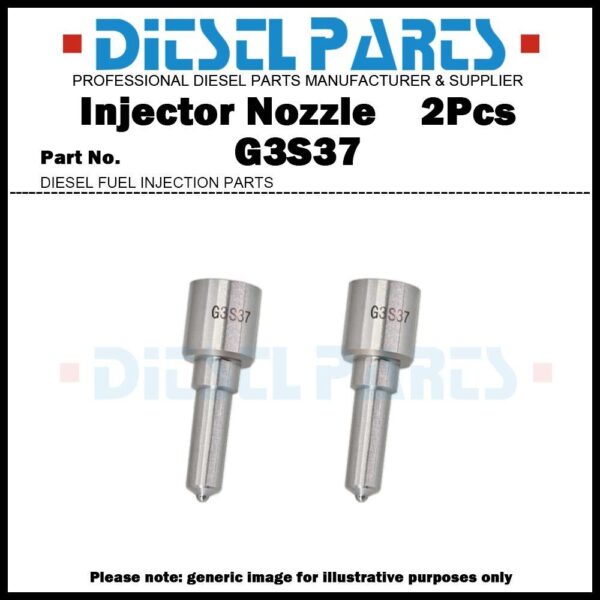 2x Fuel Injector Nozzle Tip G3S37 for Hyundai D4GA D6GA 33800-52700 295050-0641