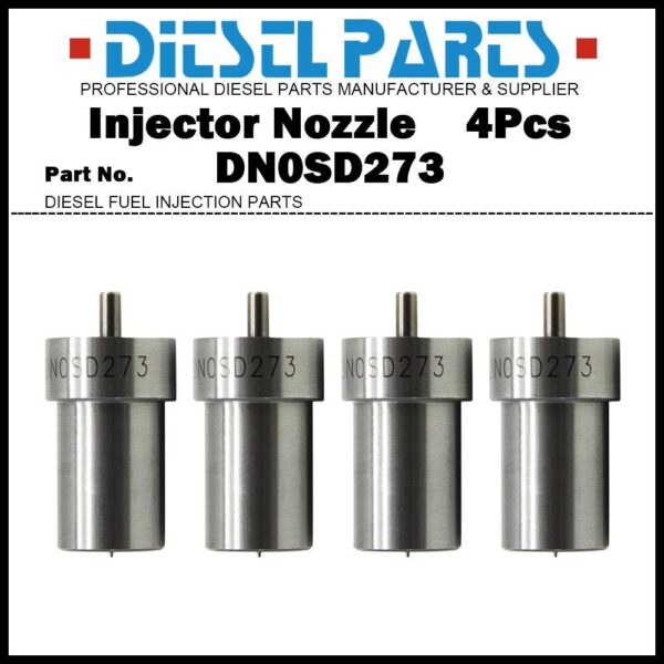 4x Injector Nozzle DN0SD273 for VW T3 Polo Golf 1 2 Passat Jetta 1.3 - 1.6 D TD