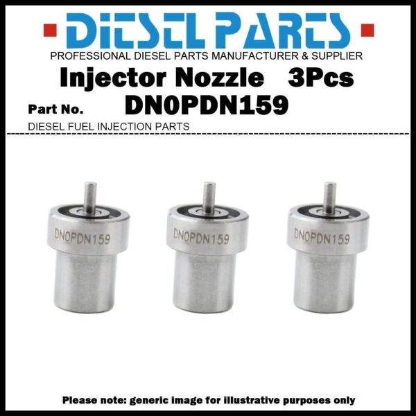 3x Fuel Injector Nozzle DN0PDN159 119515-53010 for Yanmar 2TNV70 3TNV70 3TNM72