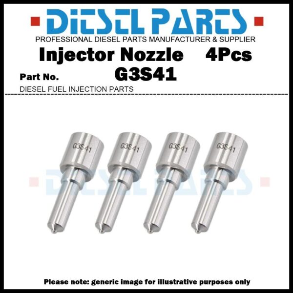 4x Injector Nozzle G3S41 for TOYOTA DYNA TOYOACE N04C 4.0D 23670E9250 23670E9260