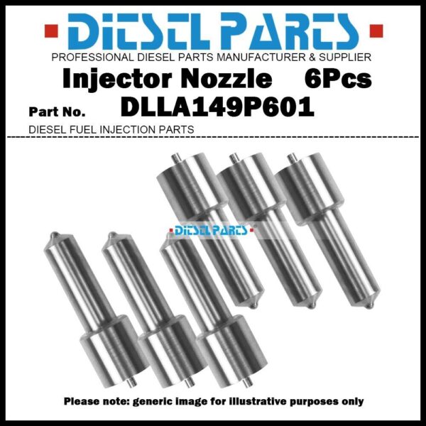 6x Fuel Injector Nozzle DLLA149P601 for Scania 114C 114G T114C T114G T114L 11.0D