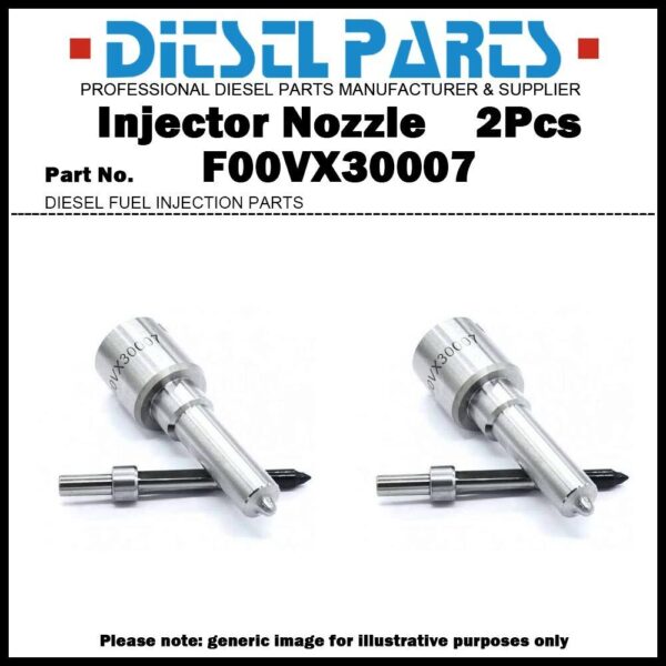 2Pcs Injector Nozzle F00VX30007 for BMW E90 E91 E92 E93 330D/XD 7792721 7785685