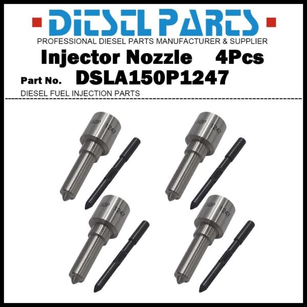 4x Injector Nozzle DSLA150P1247 for Audi VW Skoda 1.9TDI 038130073AG 038130079GX
